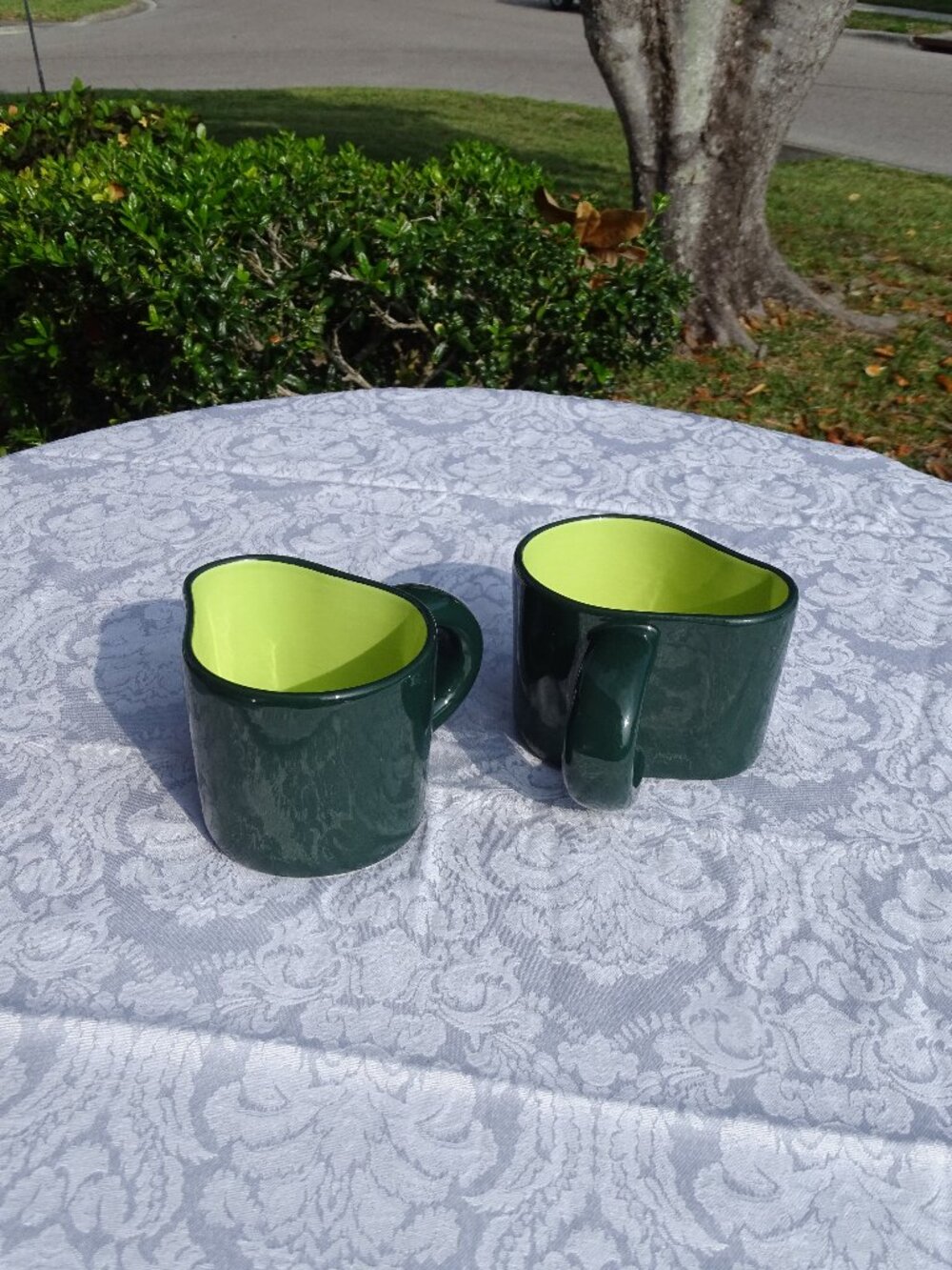 2 Tabitha Brown 15.7 fl oz Stoneware Avocado Coffee Mug